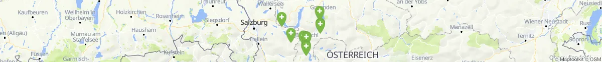 Kartenansicht für Apotheken-Notdienste in der Nähe von Bad Goisern am Hallstättersee (Gmunden, Oberösterreich)